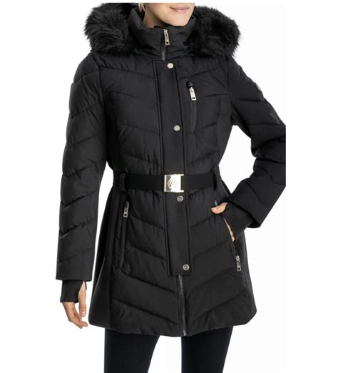 michael kors jas geel|Michael Kors winter jacket women.